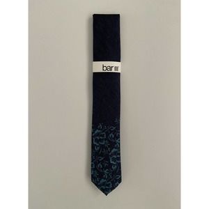 Bar III Men's Tie Blue Floral Print 3" x 60" NEW